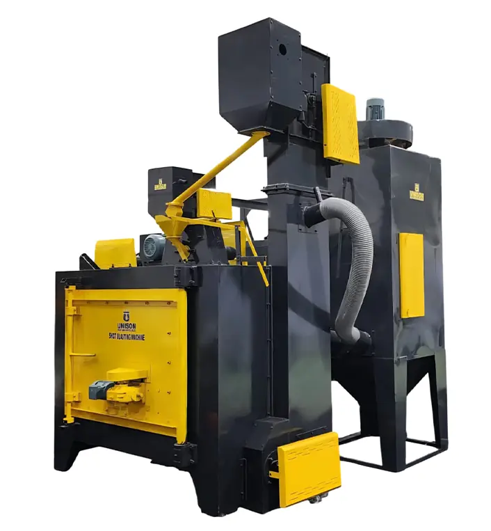 Single Double Door Table Type Shot Blasting Machine